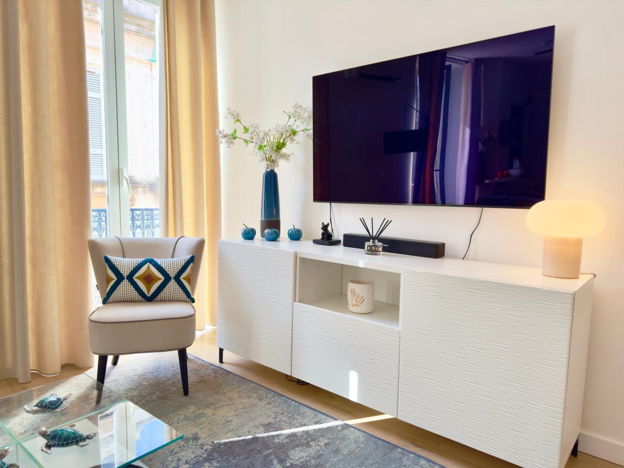 Luxueux 3 Pieces 80M2 - 2Ch - 2 Sdb - 1Mn Beach Croisette Cannes Exteriér fotografie